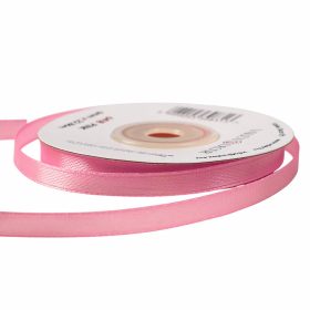 Satină panglică 6mm x 22.86m - Roz