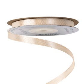 Satină panglică 6mm x 22.86m - Șampanie