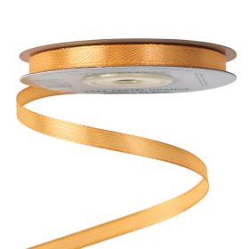 Satină panglică 6mm x 22.86m - Portocaliu pastel