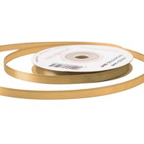 Satină panglică 6mm x 22.86m - Brun auriu