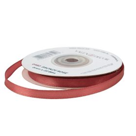 Satină panglică 6mm x 22.86m - Roz bronz