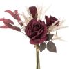 Buchet de trandafiri artificiali 41.5cm înălțime – Roșu  