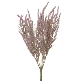 Buchet de lavandă artificială, 38cm înălțime - Lila