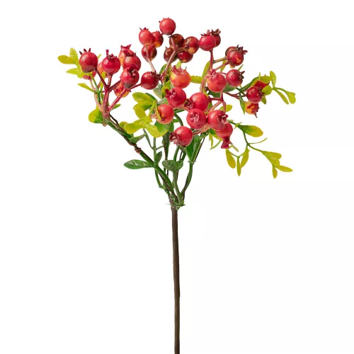 Ramură cu bobițe, 28.5cm - Portocaliu