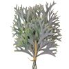 Legătură de iarbă tip coarne de cerb 6 fire 39cm – Verde albicios  
