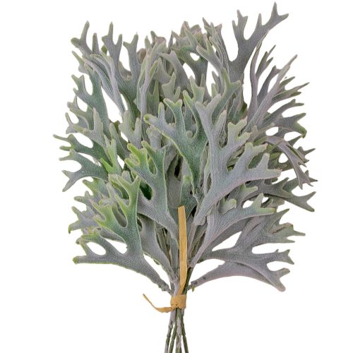 Legătură de iarbă tip coarne de cerb 6 fire 39cm – Verde albicios  