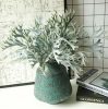 Legătură de iarbă tip coarne de cerb 6 fire 39cm – Verde albicios  