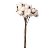 Legătură decorativă cu ramuri de bumbac 10 fire 34cm  