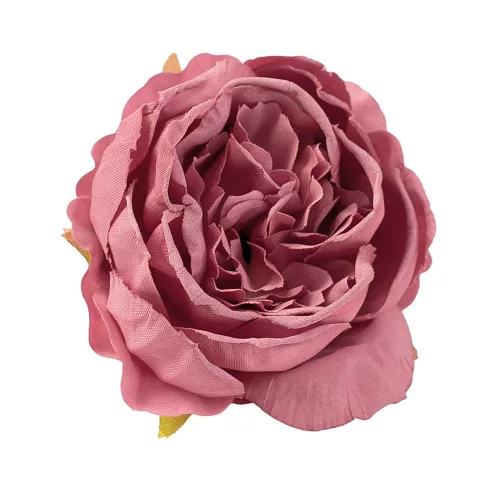 Floare artificială de bujor, cap, 5.5cm - Rose red