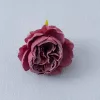 Floare artificială de bujor, cap, 5.5cm - Rose red