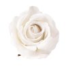 Cap de trandafir artificial 8cm – Alb  