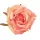 Cap de trandafir artificial, 8cm - Portocaliu