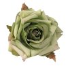 Cap de trandafir artificial 8cm – Verde  