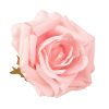 Cap de trandafir artificial 8cm – Roz deschis  