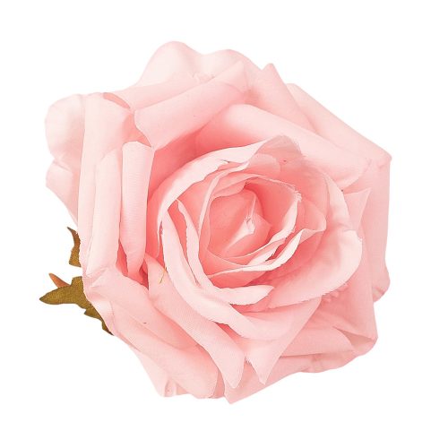 Cap de trandafir artificial 8cm – Roz deschis  