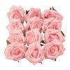 Cap de trandafir artificial 8cm – Roz deschis  