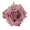 Cap de trandafir artificial, 8cm - Lila deschis
