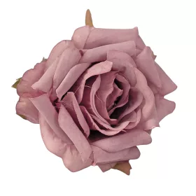 Cap de trandafir artificial, 8cm - Lila deschis
