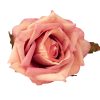 Cap de trandafir artificial 8cm – Roz închis  