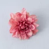 Cap de dalie artificială, 8cm - Roz