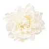 Cap de dalie artificială, 8cm - Ecru