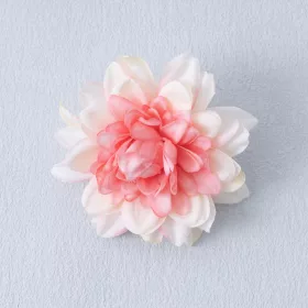 Cap de dalie artificială, 8cm - Roz pal