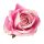 Cap de trandafir catifelat 8cm – Roz  