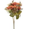 Buchet de floarea-soarelui artificială 42cm floare 9cm – Portocaliu  