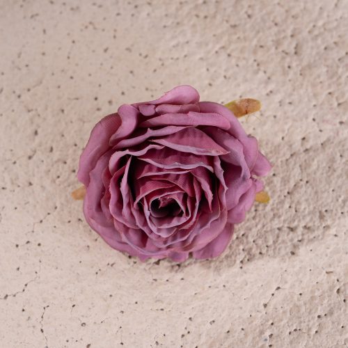 Cap de trandafir artificial 7.5cm – Liliachiu roz  