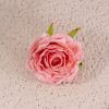 Cap de trandafir artificial 7.5cm – Roz închis  