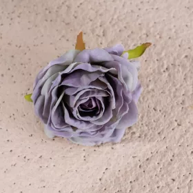 Cap de trandafir artificial, 7.5cm - Mov