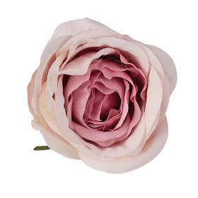 Cap de trandafir englezesc artificial, 5.5cm - Roz