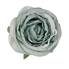 Cap de trandafir englezesc artificial, 5.5cm - Albastru