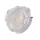 Cap de trandafir artificial, 10cm - Alb