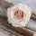 Cap de trandafir artificial 10cm – Ecru  
