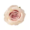 Cap de trandafir artificial, 10cm - Roz deschis
