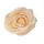 Cap de trandafir artificial, 10cm - Șampanie
