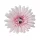 Cap de gerbera artificială, 9cm - Roz pal