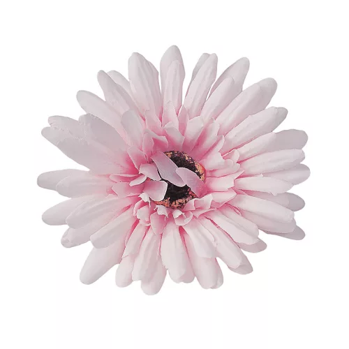 Cap de gerbera artificială, 9cm - Roz pal
