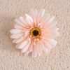 Cap de gerbera artificială 9cm – Roz pudrat  