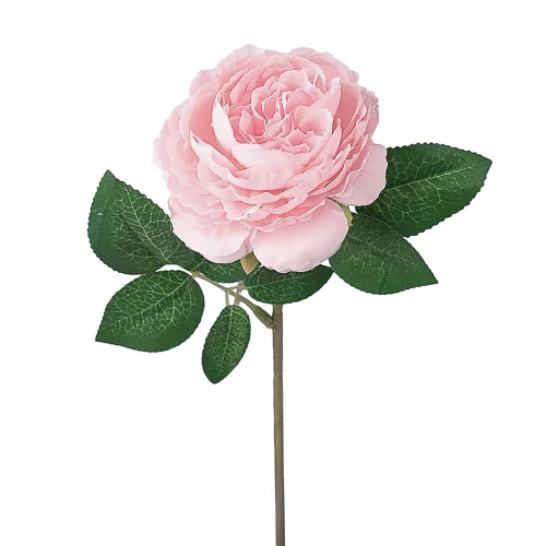 Fir de trandafir artificial, 28cm - Roz