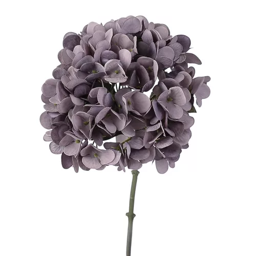 Fir de hortensie artificială, 35cm - Mov închis