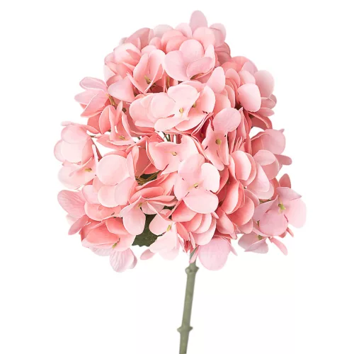 Fir de hortensie artificială, 35cm - Piersică