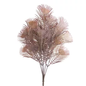 Buchet de pene de păun, 37cm - Verde maroniu