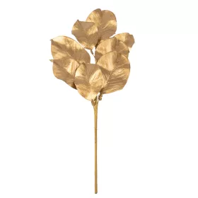 Ramură decorativă cu frunze aurii, 62cm