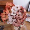Buchet de magnolii artificiale 44cm – Portocaliu  