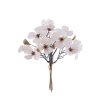 Buchet de magnolii artificiale 44cm – Alb  