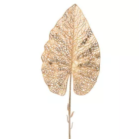 Frunză decorativă decupată, 55cm - Auriu