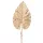 Frunză decorativă decupată, 55cm - Auriu