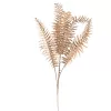 Ramură decorativă de ferigă, 71cm - Auriu